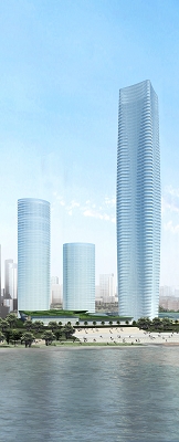 白玉蘭広場建設工事開始 1